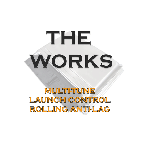 The Works package, Multi-tune, launch control, rolling anti-lag