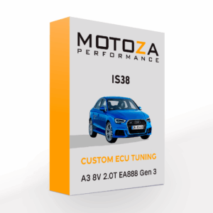 IS38 Tune: Audi A3 (8V - 2.0L - EA888 - Gen 3 MQB)